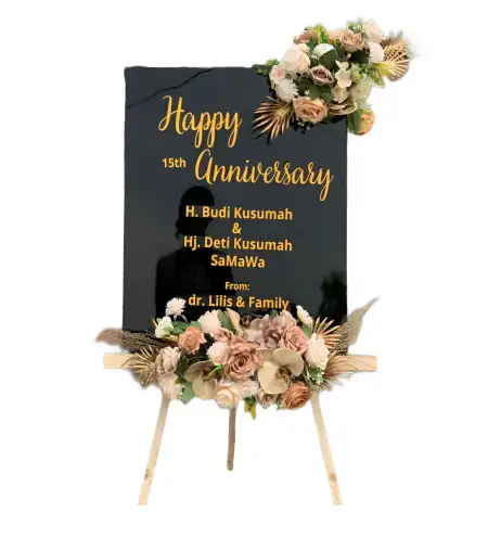 Papan Bunga Akrilik Lebaksitu