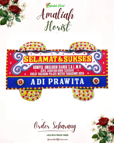 Papan Bunga Ucapan Selamat Lebaksitu